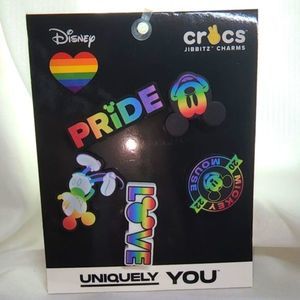 Disney Pride Jibbitz by Crocs!! Best Collab!!!